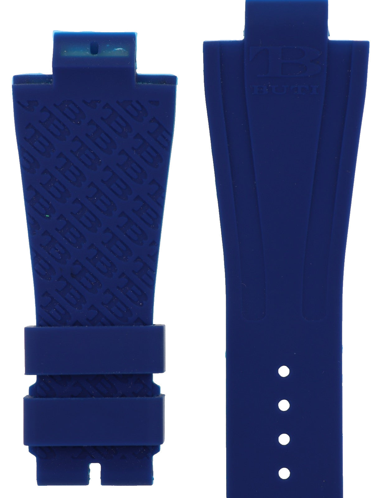 BUTI Yanick Cinturino in Gomma Blu Navy 15mm — Originale
