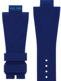 Cinturino Attacco 15mm Orologio Buti Yanick Blu Gomma Silicone Ricambio