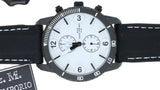 M&M Primo Emporio 21-68 Orologio Uomo Nero Quadrante Bianco Stile Diver