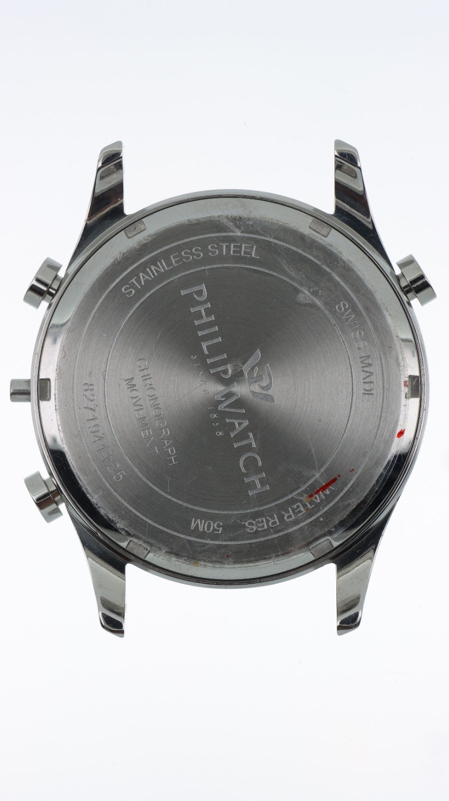 Philip Watch Cassa Orologio Cronografo Acciaio