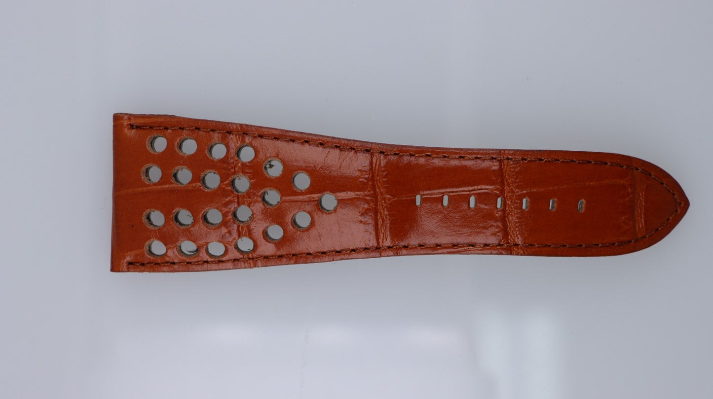 M&M Primo Emporio Cinturino 34MM Pelle Racing Uomo