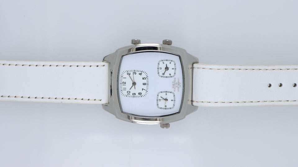 M&M Primo Emporio 21-68 Triple Time Uomo Donna Quartz Acciaio Orologio