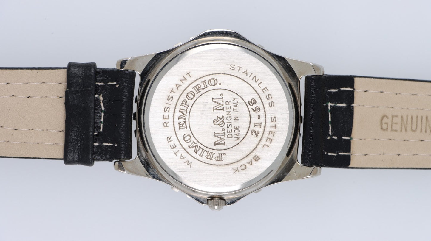 M&M Primo Emporio Orologio Uomo Acciaio Quarzo