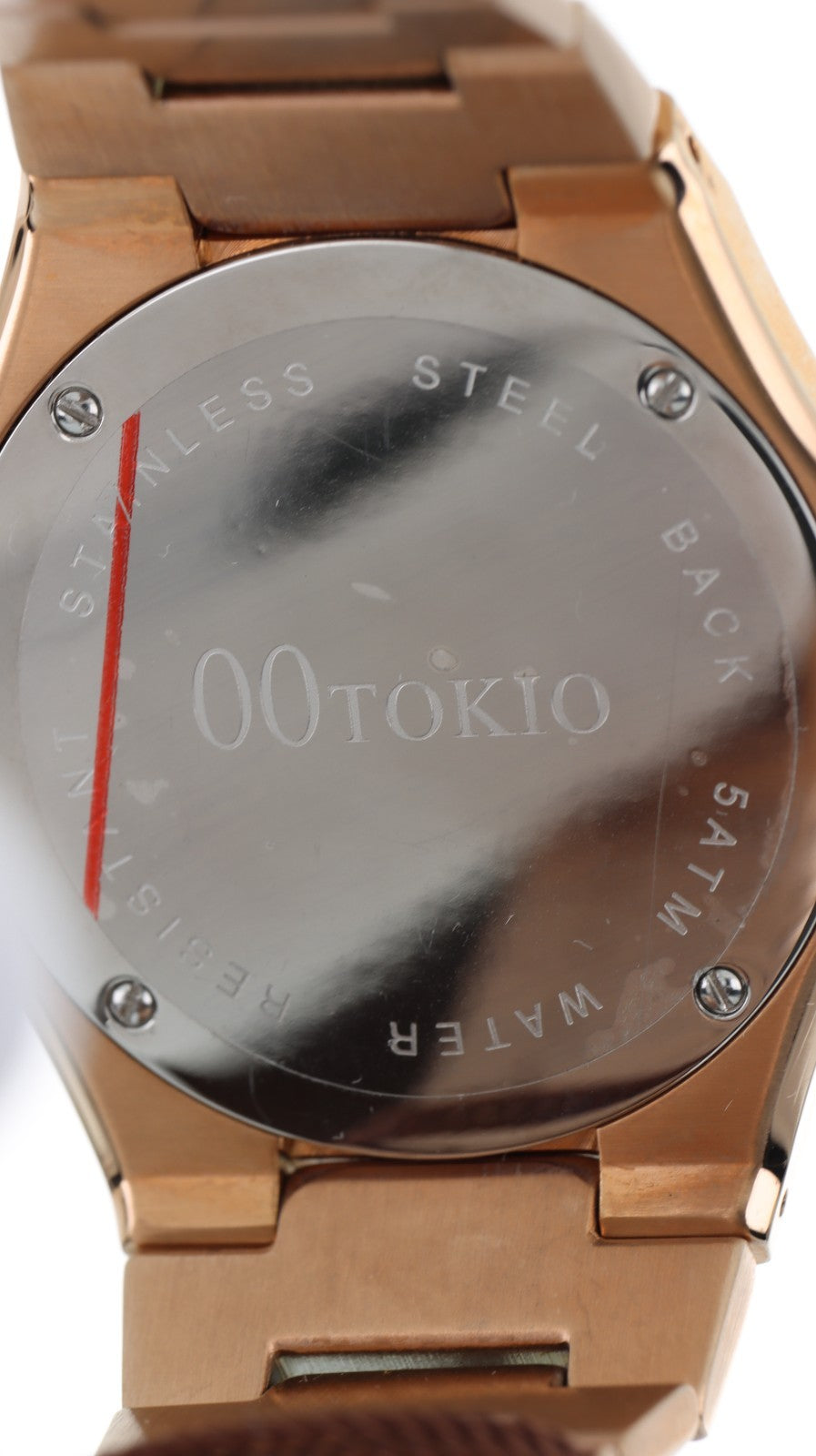 D'Avino Tokyo Orologio Uomo Quarzo Acciaio Rosa