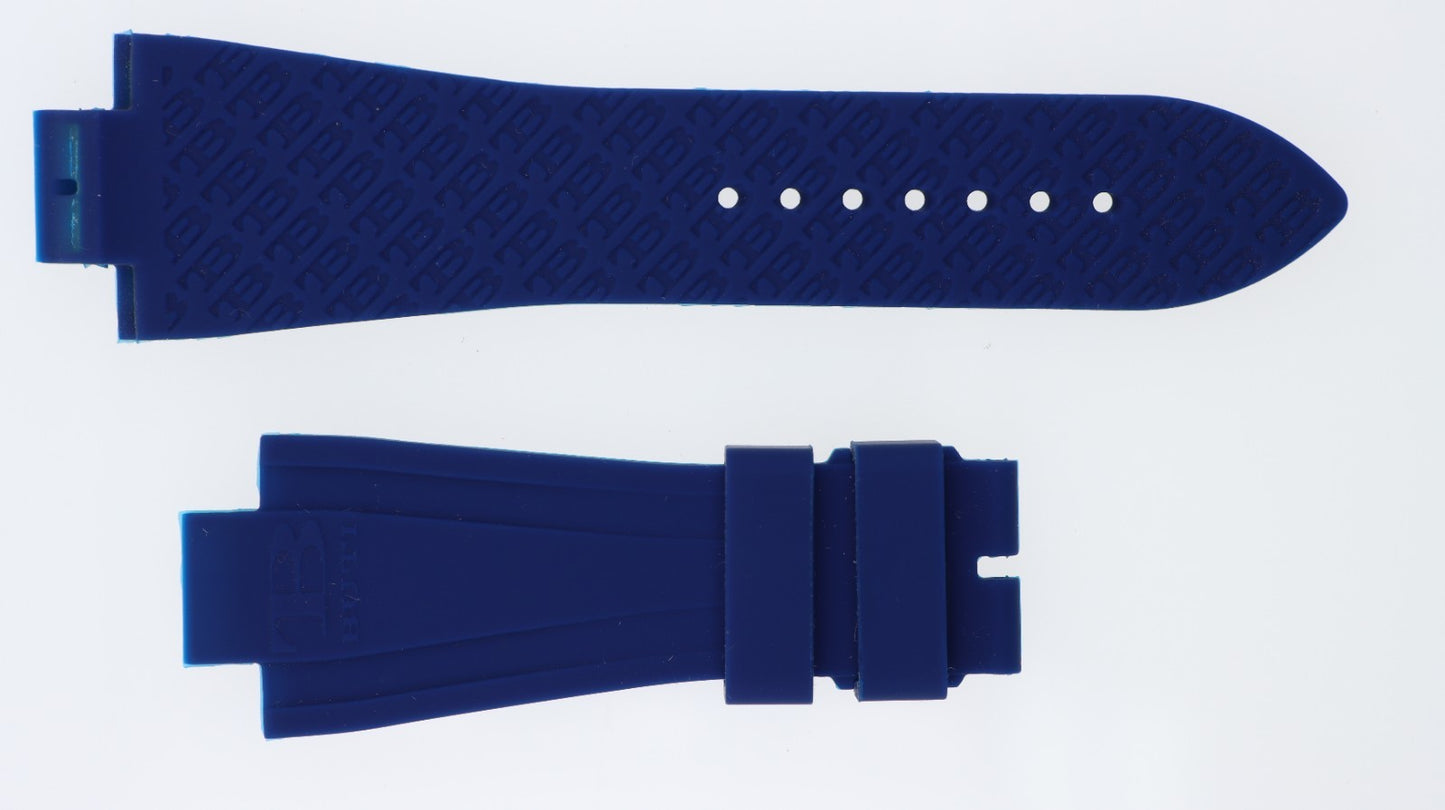 BUTI Yanick Cinturino in Gomma Blu Navy 15mm — Originale