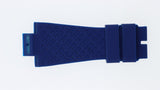 Cinturino Attacco 15mm Orologio Buti Yanick Blu Gomma Silicone Ricambio