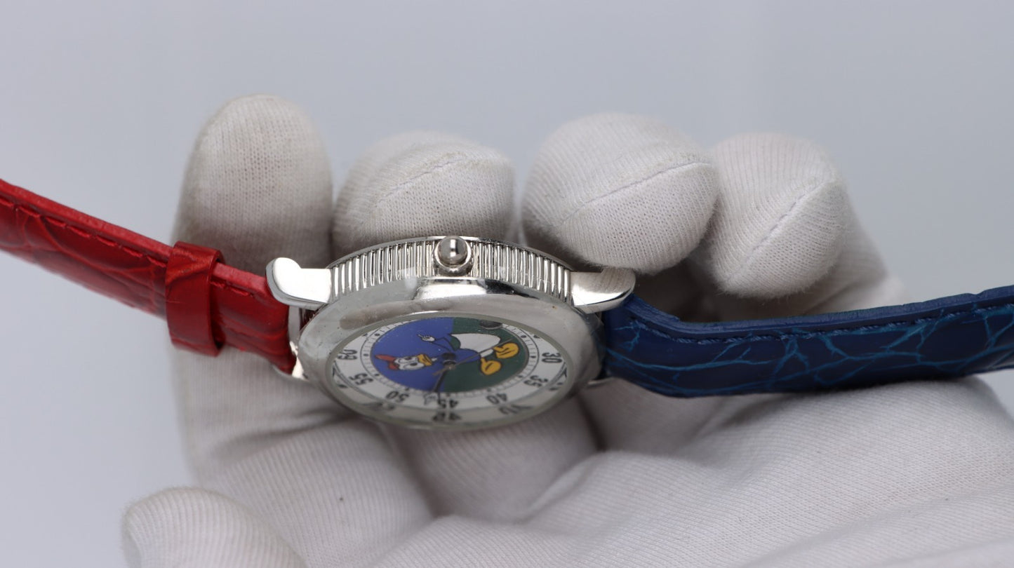 Donald Duck Orologio Ore Saltanti Quarzo Vintage