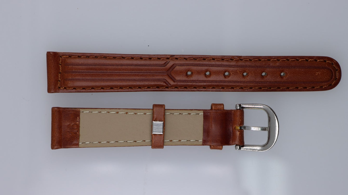 Cinturino 16mm Pelle Marrone Generico