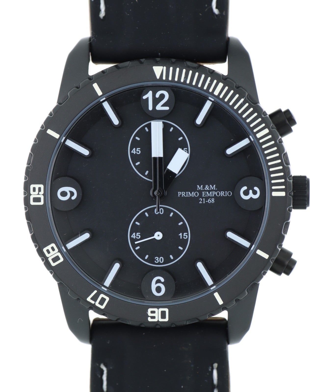 M&M Primo Emporio Orologio Diver Nero Unisex Quarzo