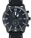 M&M Primo Emporio 21-68 Orologio Uomo Nero Quadrante Nero Stile Diver