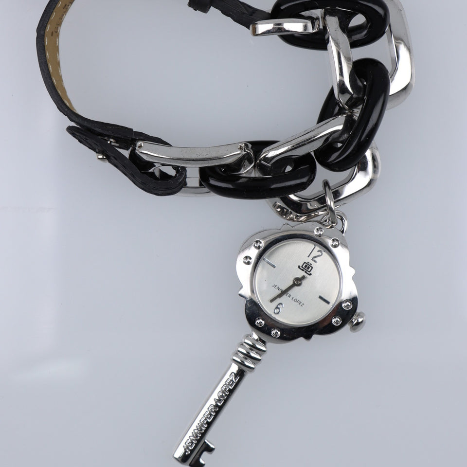 Orologio Bracciale Donna Jennifer Lopez JLO Watch Quartz Acciaio Charm Chiave