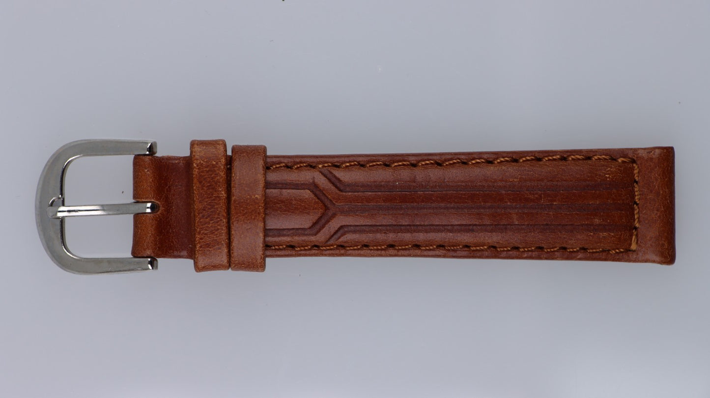 Cinturino 16mm Pelle Marrone Generico