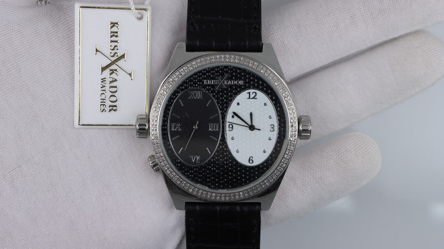 Kriss Kador Orologio Uomo Double Face Quarzo