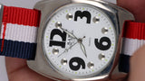 Orologio Uomo Primo Emporio 21-68 Quartz Oversize Cinturino Tessuto