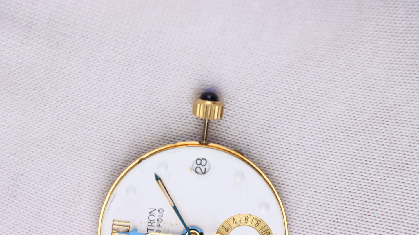 Movimento Bulova Accutron Marco Polo Swiss V8 6 Jewels
