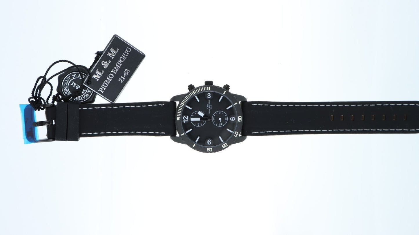 M&M Primo Emporio Orologio Diver Nero Unisex Quarzo