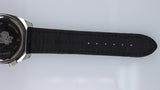 Orologio M&M Primo Emporio 21-68 Uomo Donna Nero Acciaio 3ATM Cinturino Pelle