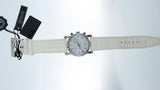 M&M Primo Emporio 21-68 Orologio Unisex Cronografo Bianco Strass Numeri Romani