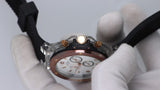 Orologio M&M Primo Emporio Uomo Chronograph Nero Oro Rosa Silicone Quartz