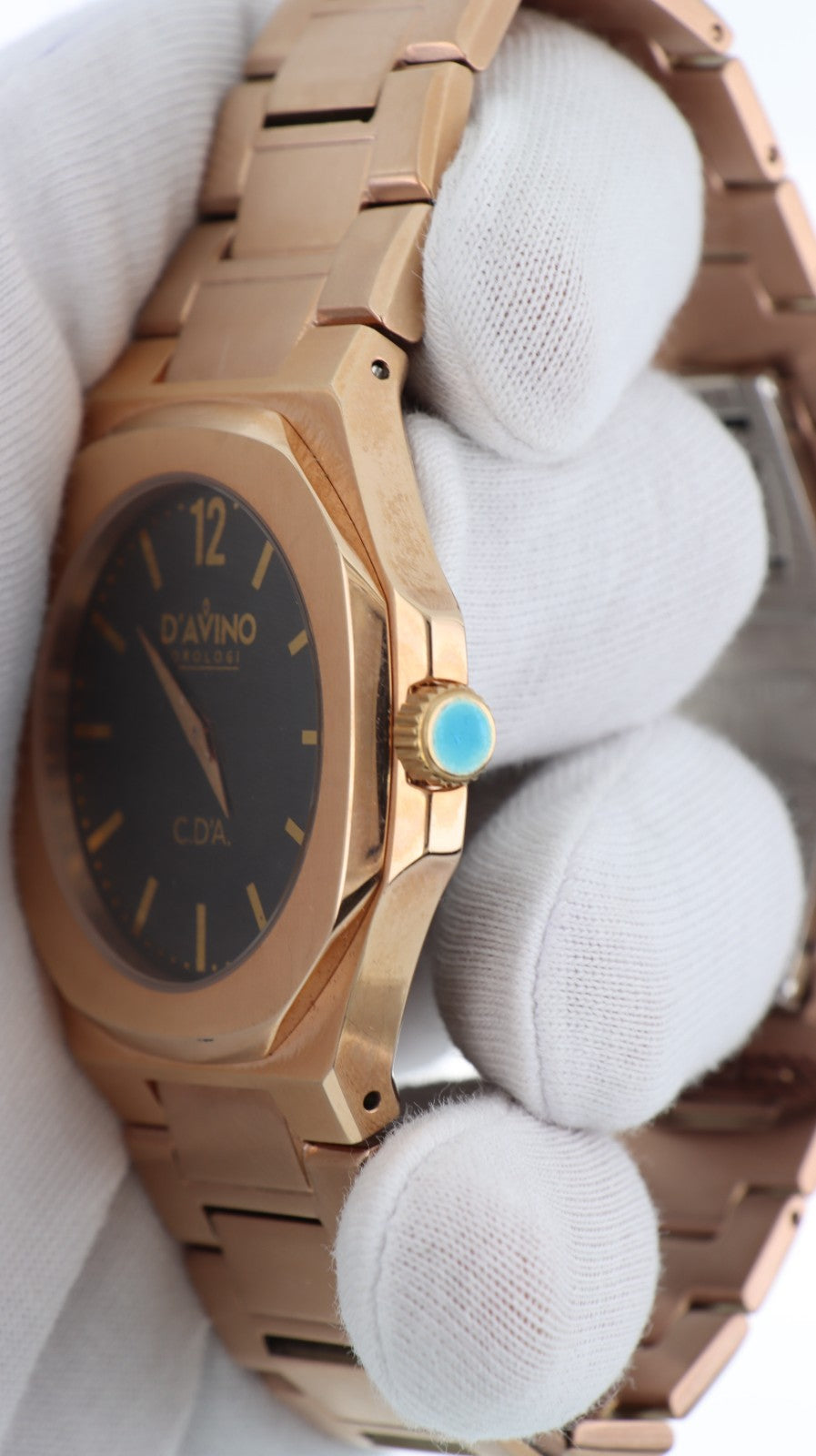 D'Avino Tokyo Orologio Uomo Quarzo Acciaio Rosa