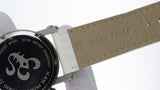 M&M Primo Emporio 21-68 Orologio Unisex Cronografo Bianco Strass Numeri Romani