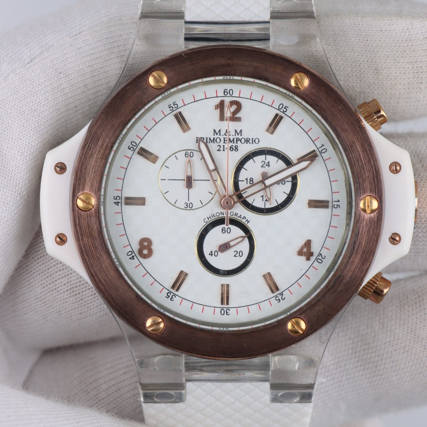 M&M Primo Emporio Orologio Uomo Cronografo Quarzo