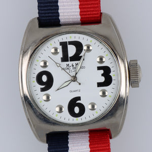 Orologio Uomo Primo Emporio 21-68 Quartz Oversize Cinturino Tessuto