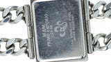 M&M Primo Emporio 21-68 Orologio Donna Rettangolare Acciaio Quadrante Nero