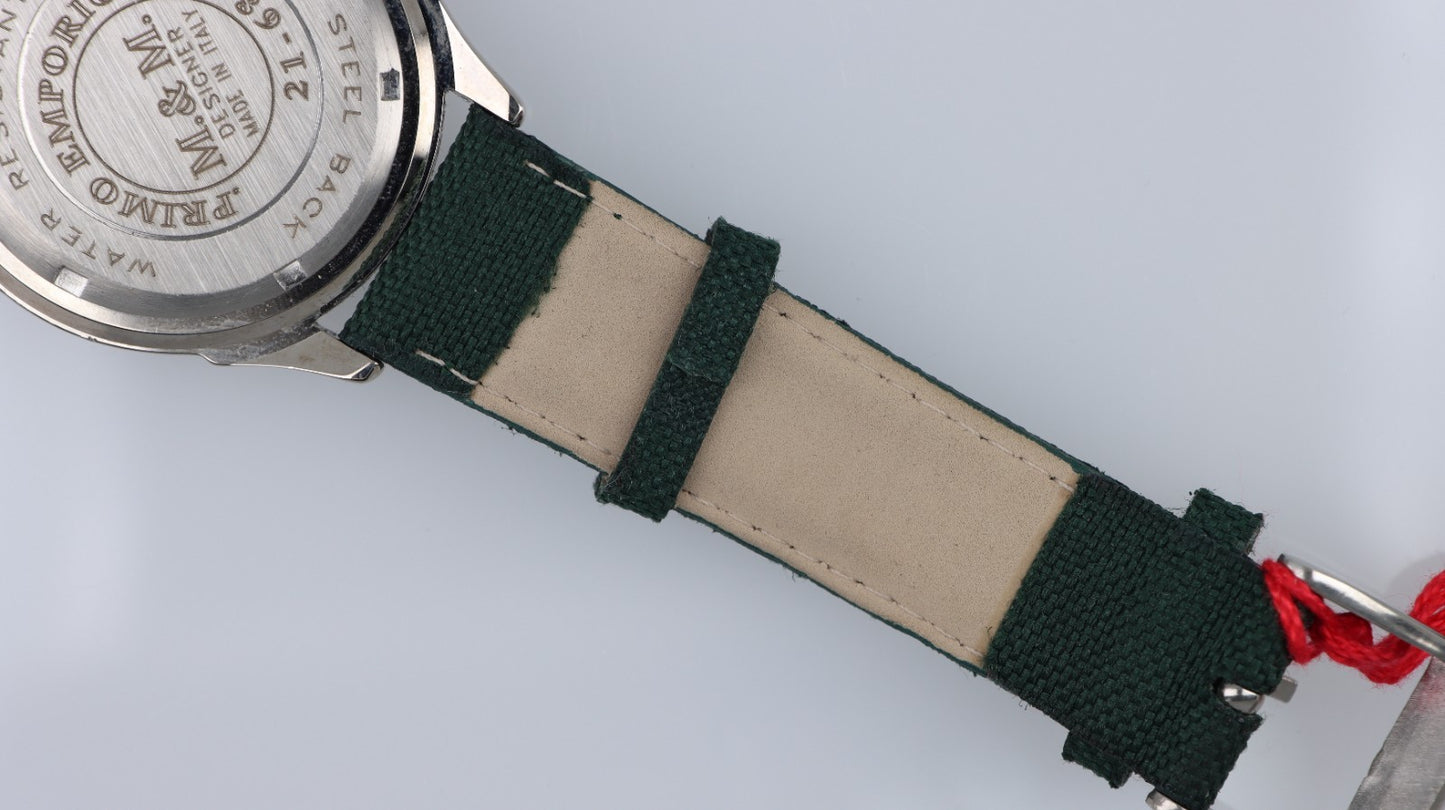 M&M Primo Emporio Orologio Multifunzione Uomo Quarzo Vintage