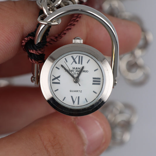 M&M Primo Emporio Orologio Collana Corno Donna Quarzo