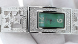 M&M Primo Emporio 21-68 Orologio Donna Gioiello Strass Quadrante Verde