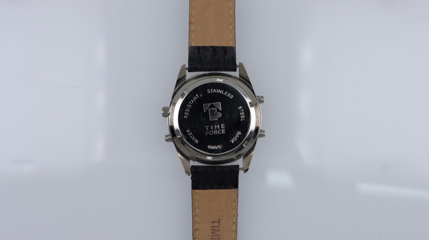 Time Force Vintage Ana-Digi Quartz Arancione Diver Style 50M Uomo