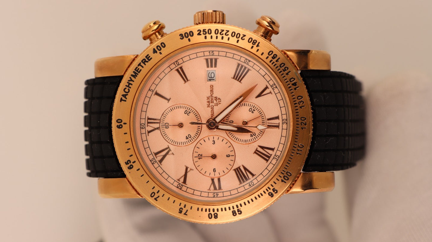 Orologio Limited Edition - Cronografo - VIP - M&M Primo Emporio - Quarzo - Nuovo