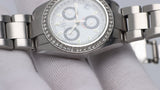 Orologio Primo Emporio M&M Chronograph Donna Acciaio Strass Datario Quartz