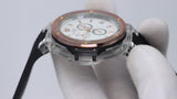 Orologio M&M Primo Emporio Uomo Chronograph Nero Oro Rosa Silicone Quartz