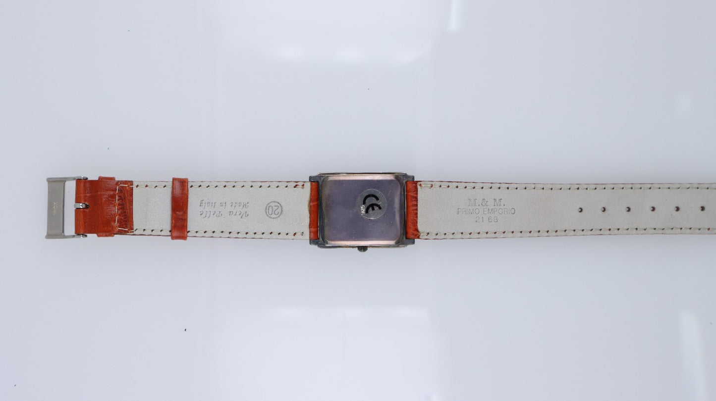 I Caracciolo Orologio Uomo Donna Argento 925 Quarzo