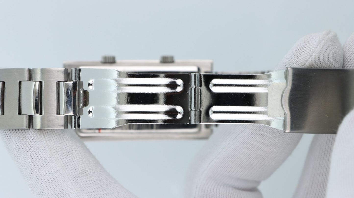 Michel Valentin Orologio Dual Time Uomo Donna Quarzo Acciaio
