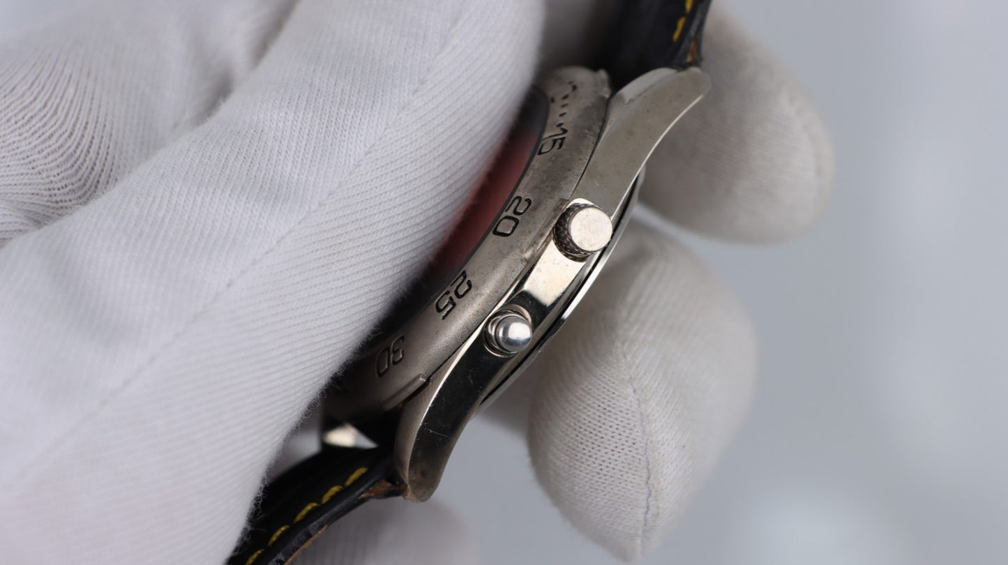 Time Force Vintage Ana-Digi Quartz Arancione Diver Style 50M Uomo