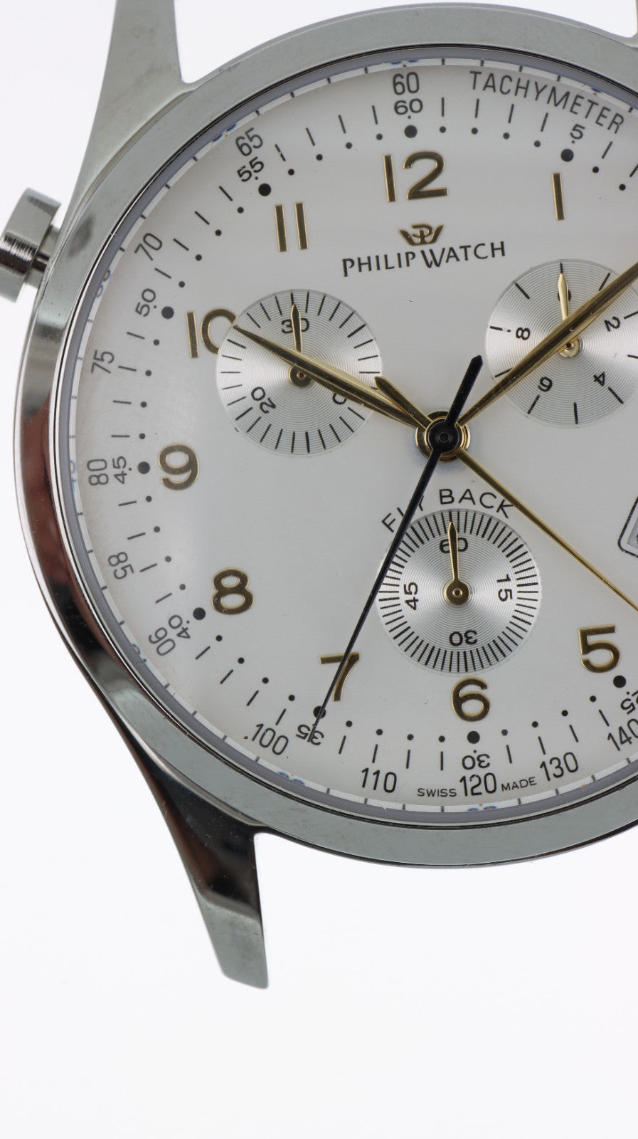 Philip Watch Cassa Orologio Cronografo Acciaio