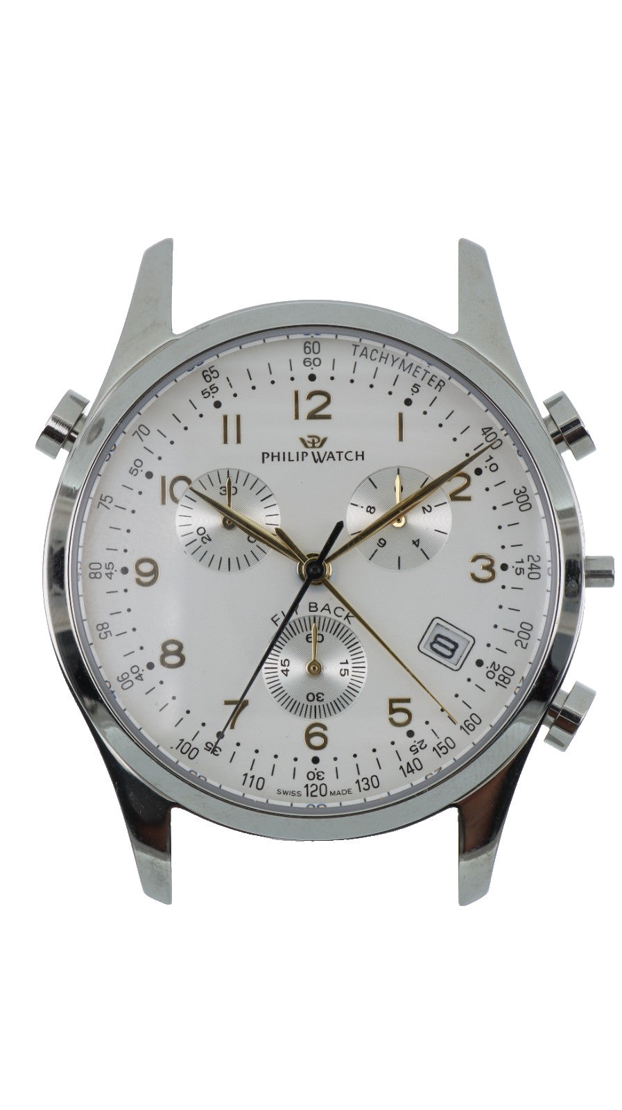 Philip Watch Cassa Orologio Cronografo Acciaio