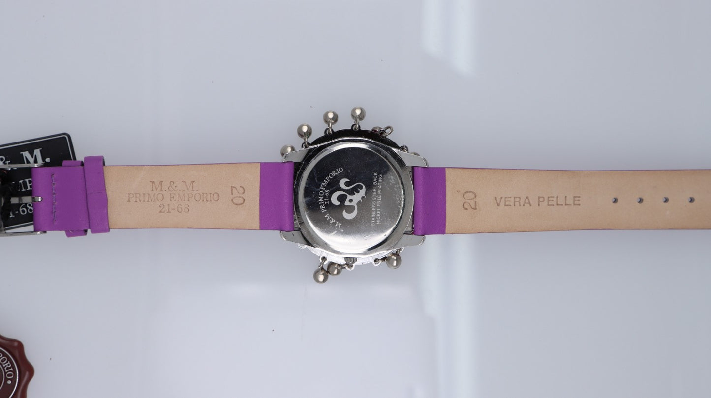 M&M Primo Emporio Orologio Donna Quarzo Strass