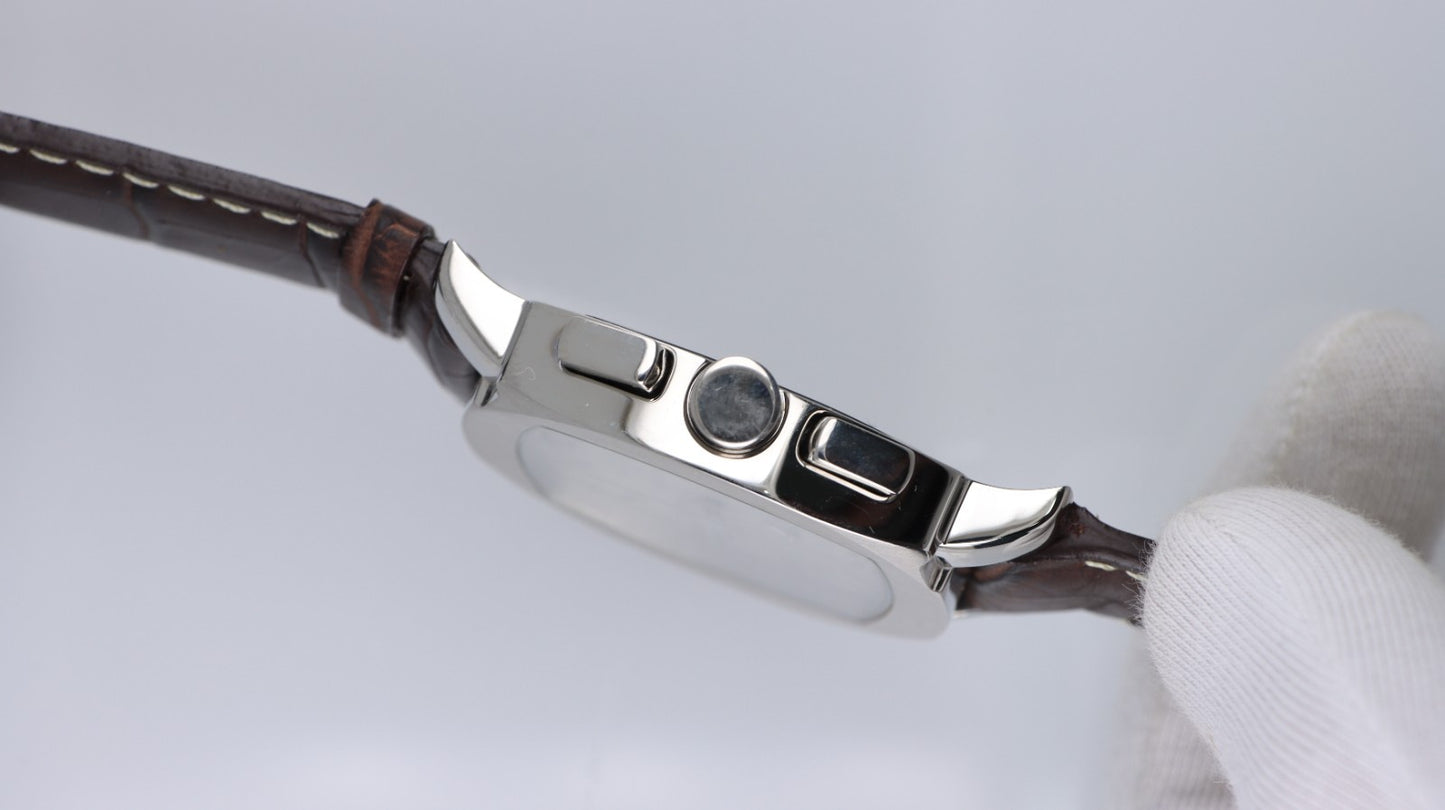 Orologio Uomo 21-68 Primo Emporio Cronografo Acciaio Vintage