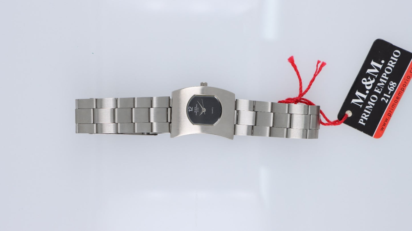 Men's Vintage Minimal Quartz Silver Steel Elegant Fashion Watch