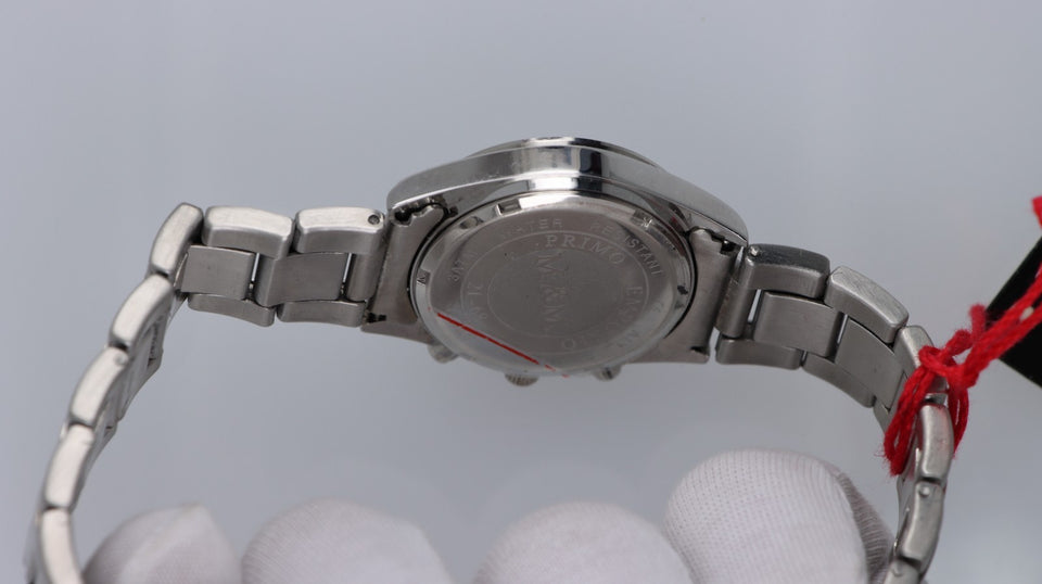 Orologio Primo Emporio M&M Chronograph Donna Acciaio Strass Datario Quartz