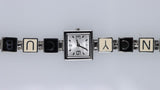 Orologio Benetton - Donna - Cubes - Quarzo - Bracciale Acciaio - Nuovo