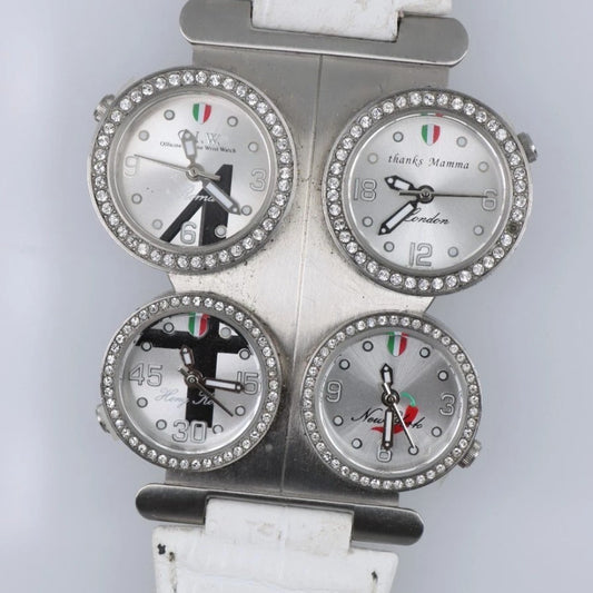 OIW Orologio Donna Multiplo 4 Quadranti Quarzo