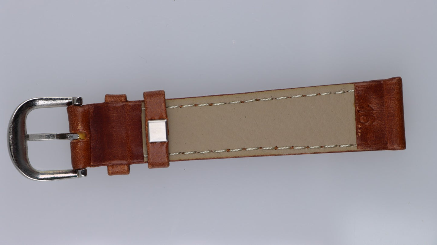Cinturino 16mm Pelle Marrone Generico