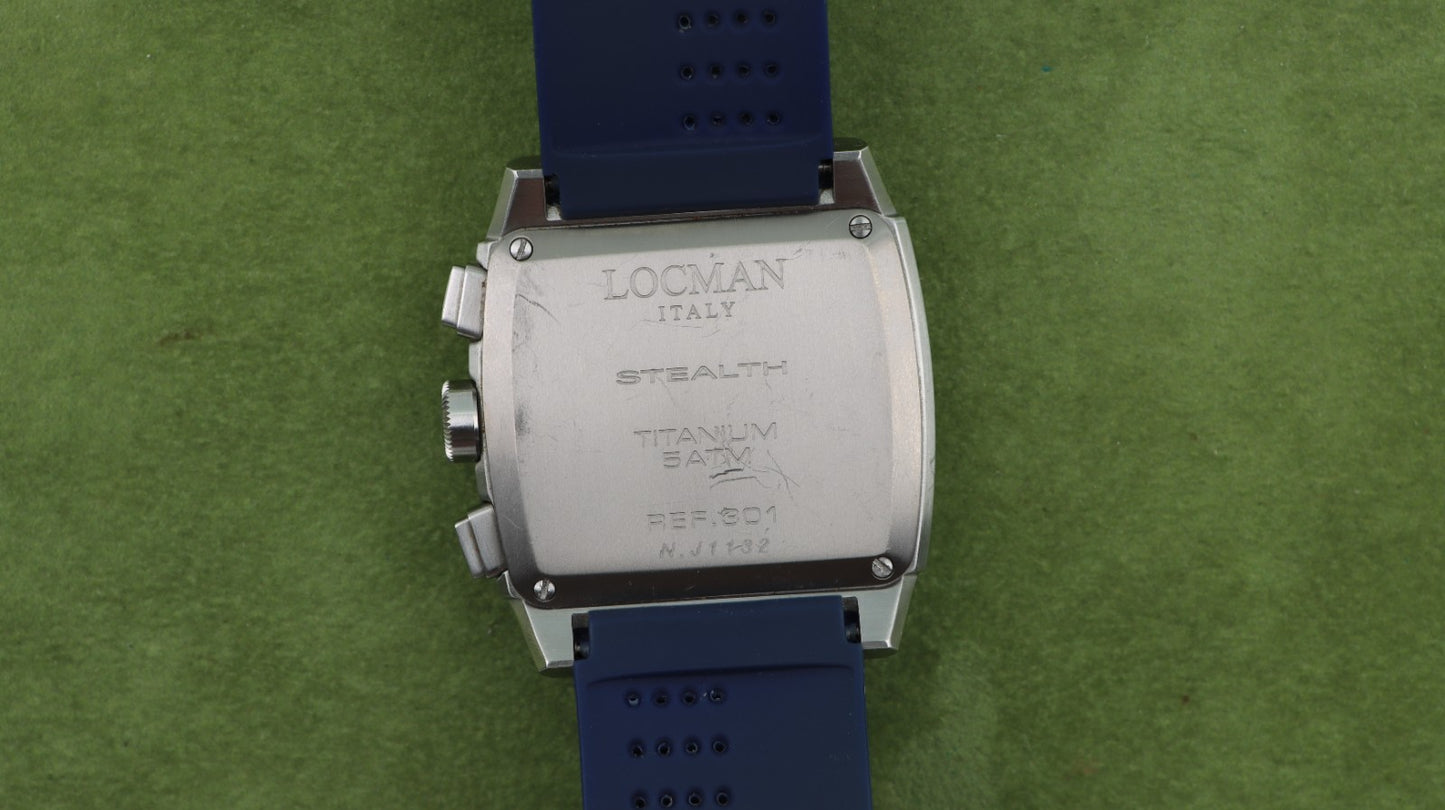 Locman Orologio uomo Cronografo titanio