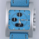 Orologio M&M Primo Emporio 21-68 Cronografo Uomo Azzurro Datario