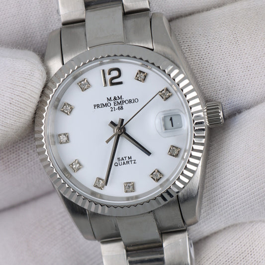 M&M Primo Emporio Orologio Donna Silver Quartz